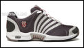 K-Swiss Mens Ascendor SLT Tennis Shoes Black/Red 2007 (rrp �65)