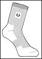 Fred Perry Tennis Socks White