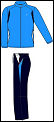 Nike Mens Convertible warm-up - blue/navy-0706