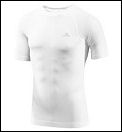 Adidas Mens TechFit Seamless Compression Top White