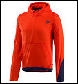 Adidas Mens YOC Warm-Up Top Orange
