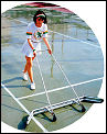 Dry Court Tennis Ball Sweeper