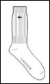 Lacoste Mens Logo Socks 08 White