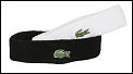 Lacoste Headband- White