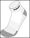 Babolat Mens Team Single (Free Slide) Tennis Socks (1 Pair Per Pack)