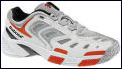 Babolat Mens Team Clay III Tennis Shoes 08 White/Orange
