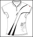 Babolat Womens Performance Polo 08 White/Black
