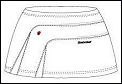 Babolat Girls Skort 03/08 White