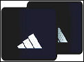 Adidas Small Wristband Navy/Silver