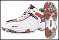 Yonex Mens SHT 106 White/Red Tennis Shoes (rrp �45)