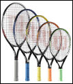 Wilson Slam Junior Tennis Rackets- Sizes 17/19/21/23/25 inches