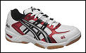 Asics Gel Rocket Indoor Shoes White/Black (rrp �45)