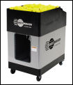 Sports Tutor Shot Maker Standard 3 Line Horizontal Oscillator 300 Balls (2 Function Remote) Tennis Ball Machine (+ Ball Basket & 48 Balls)