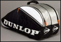 Dunlop Aerogel 6 Racket Thermo Tennis Bag Black/White (rrp �34.99)