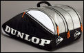 Dunlop Aerogel 10 Racket Thermo Tennis Bag Black/White (rrp �39.99)