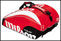 Wilson Tour Red Super 6 Thermoguard Tennis Racket Bag (rrp �39.99)