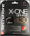 Tecnifibre X-One Biphase 1.30mm Tennis String 1 Set Red
