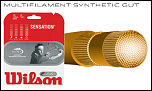 Wilson Sensation 15 Tennis Strings (1 Set)