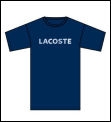 Lacoste Giorgio Tee-Shirt- Navy