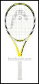 Head Microgel Extreme Pro Tennis Racket (rrp �130) (+3 cans balls)