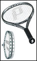 Prince O3 Speedport Silver Tennis Racket + Free Balls (rrp �220)