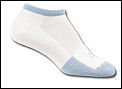 Thorlo womens thin cushion socks blue (3 pairs) - M