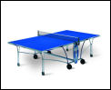 Cornilleau Outdoor Sport 140 Rollwaway Blue 4mm (+ free Tecto Duo Set and cover)