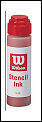 Wilson stencil Ink Red
