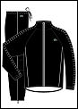 Lacoste Mens Tracksuit 09- Black