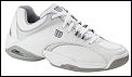 Wilson Womens Backdraw Carpet Tennis Shoes 08 White (rrp �40)