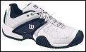 Wilson Mens Trance All Court Tennis Shoes 08 White/Navy (rrp �70)
