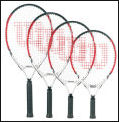 Wilson Federer 25 Inch Junior Tennis Racket (rrp �18)