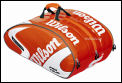 Wilson [K] Pro Tour Super-Six Thermal Bag Orange