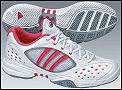 Adidas Womens CC Ivy Tennis Shoes White/Salmon Pink (rrp �55)