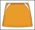 Head Womens Skort Sun Orange (rrp �25)