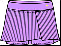 Nike Women's Control Athelete Skirt Violet (rrp �30)
