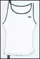 Gijima Tank White/Black (rrp �30)
