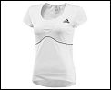 Adidas Womens Comp Tee White 06/07
