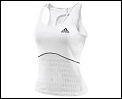 Adidas Womens Comp Tank White (rrp �25)