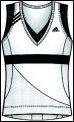 Adidas Womens Response Top 01/07 White/Black (rrp �22.99)