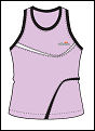 Ellesse Womens Nole Racer Back Lilac (rrp �25)