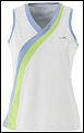 Ellesse Womens Mattino Tank White/Blue/Green (rrp �30)