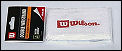 Wilson Double Width Wristband White