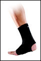 Nike Ankle Support Black/Dark Charcoal
