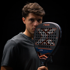 Agustin Tapia endorses the NOX AT10 Genius Attack 18k Agustin Tapia Padel Racket