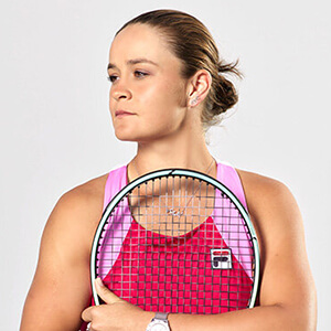 Ashleigh Barty endorses the Head Hawk Touch Tennis String Set - Red