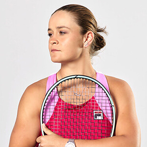 Ashleigh Barty endorses the Head Gravity r-PET 6 Rackets Sport Bag - Black