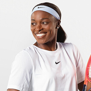 Sloane Stephens endorses the Nike Womens Zonal Cooling Tennis Skort - Neo Turquoise