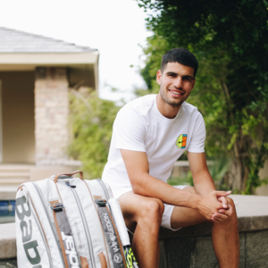 Carlos Alcaraz endorses the Babolat Pure Aero 98 Tennis Racket [Frame Only] (2026)