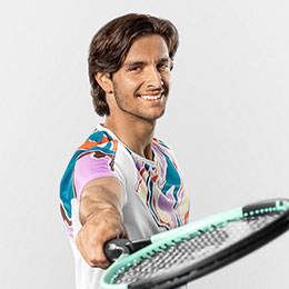 Lorenzo Musetti endorses the Head Boom Pro Tennis Racket [Frame Only] (2024)
